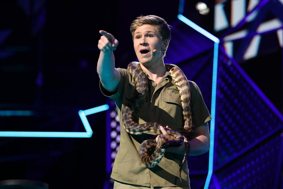 SYDNEY, AUSTRALIA - NOVEMBER 27: Robert Irwin during the 33rd Annual ARIA Awards 2019 at The Star on November 27, 2019 in Sydney, Australia. (Photo by Mark Metcalfe/Getty Images)