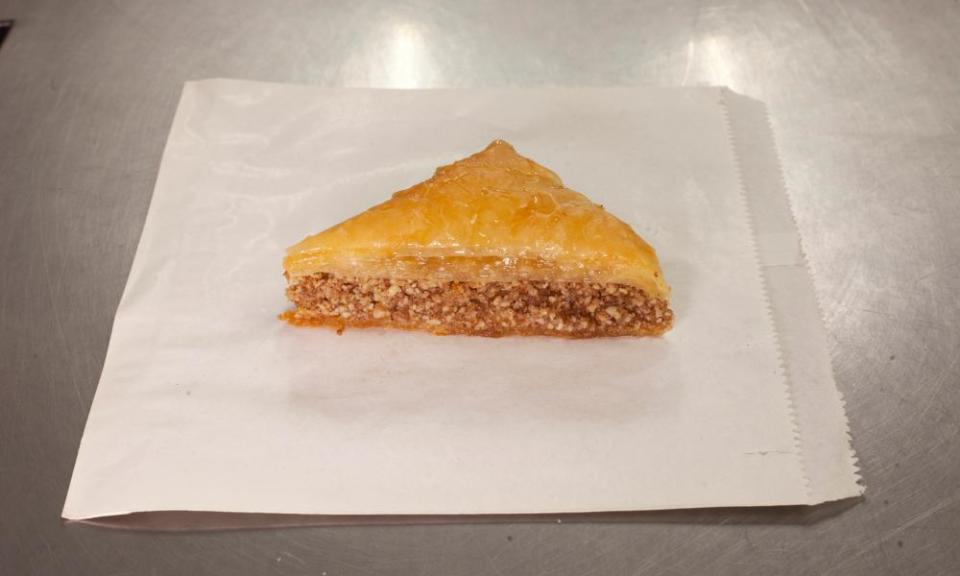 Deep filled: the Kebab Kid baklava.