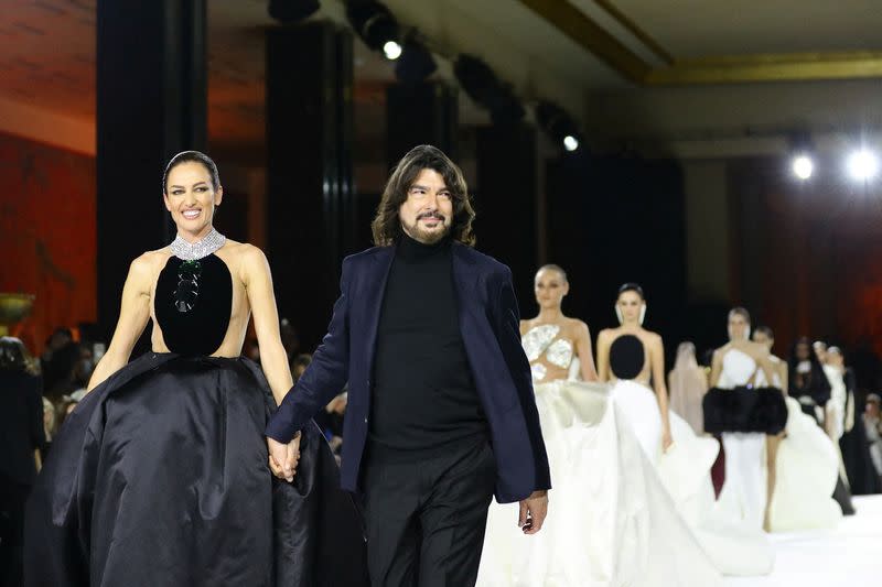 Stephane Rolland Haute Couture Spring/Summer 2022 collection show in Paris