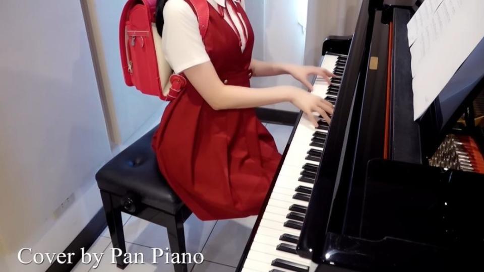 「Pan Piano」cover〈強風大背頭〉。（圖／翻攝自YouTube@panpianoatelier）