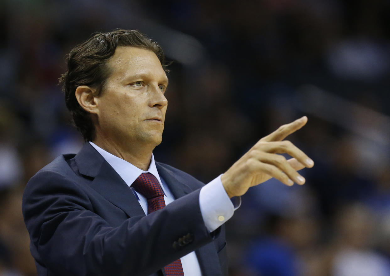 Quin Snyder is rejoining the Hawks. 