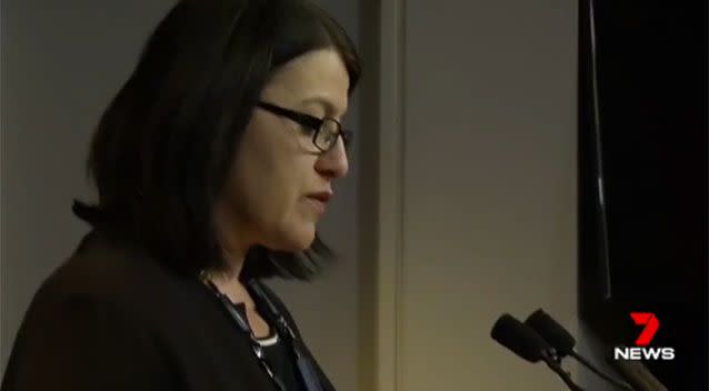 Youth Affairs Minister Jenny Mikakos has come under fire for not acting sooner. Picture: 7 News