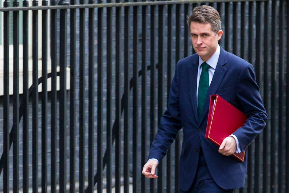 <em>Defence Secretary Gavin Williamson said Russia is becoming an ‘ever-greater threat’ (Rex)</em>
