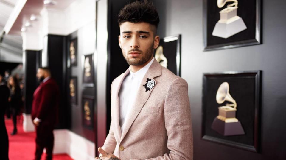 Zayn Malik on red carpet
