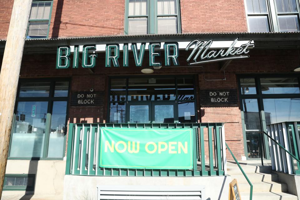 Big River Market, owned by Nick Barbian, is open for business, selling a variety of items from food to cleaning supplies, on Nov. 22, 2022 in Memphis, TN.