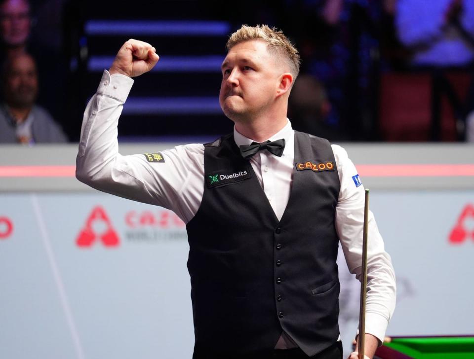 Kyren Wilson secured his second final berth (Mike Egerton/PA Wire)