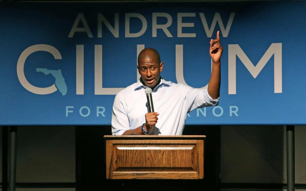 Andrew Gillum abandons his run to become Florida's first black governor - FR127919 AP