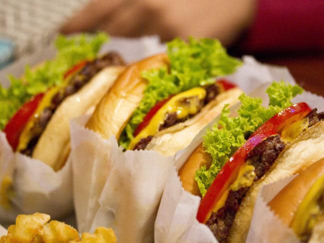 shake shack burgers