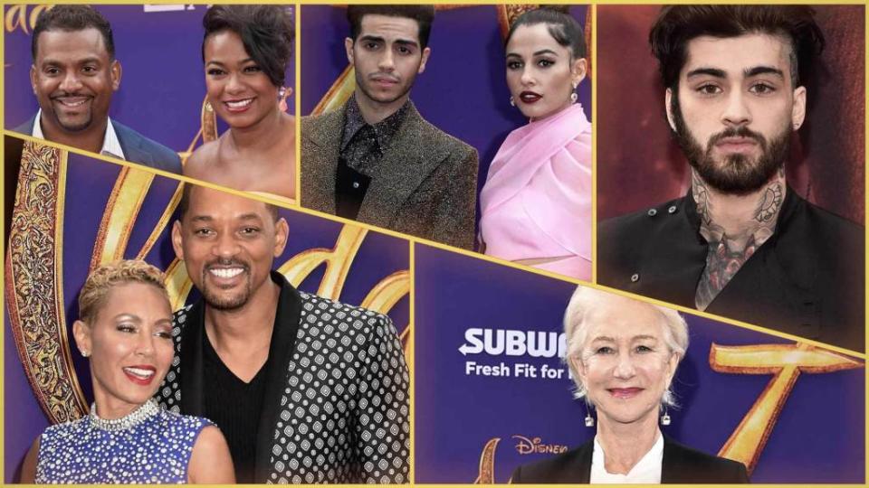 <p>Will Smith was the star of the biggest event in Hollywood on Tuesday night, leading the high-profile pack during the “Aladdin” premiere. The actor, who plays the Genie in the Disney film, was one of many stars who walked the purple carpet during the Los Angeles premiere at El Capitan Theatre. Showing a united front […]</p> <p>The post <a rel="nofollow noopener" href="https://theblast.com/will-smith-aladdin-premiere/" target="_blank" data-ylk="slk:Will Smith’s ‘Aladdin’ Premiere Transforms Hollywood Into One Big Arabian Night;elm:context_link;itc:0;sec:content-canvas" class="link ">Will Smith’s ‘Aladdin’ Premiere Transforms Hollywood Into One Big Arabian Night</a> appeared first on <a rel="nofollow noopener" href="https://theblast.com" target="_blank" data-ylk="slk:The Blast;elm:context_link;itc:0;sec:content-canvas" class="link ">The Blast</a>.</p>