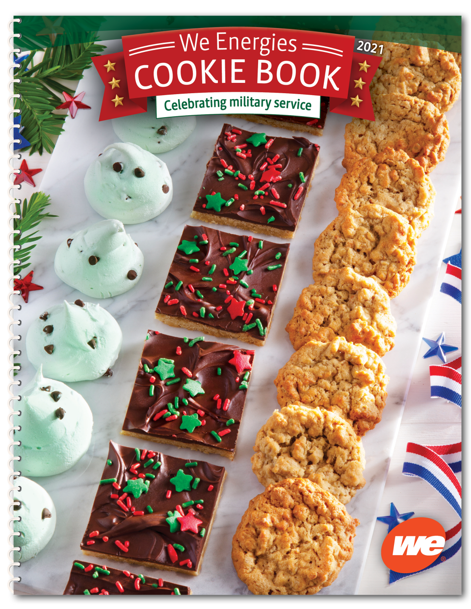 We Energies 2021 Cookie Book celebrates military service by highlighting recipes from veterans