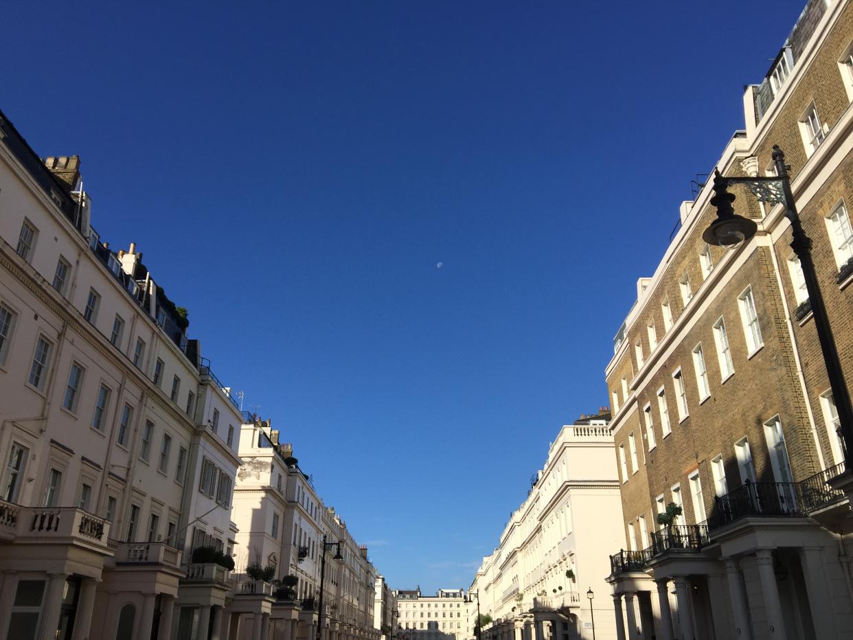 Traditional architecture in Belgravia, London