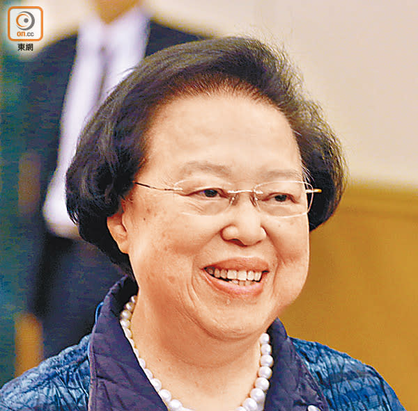 譚惠珠提出於二○二二年下任特首上任後檢討一國兩制。