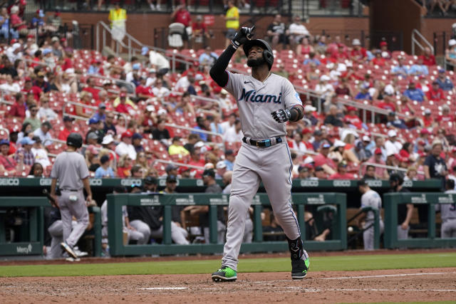 Gorman's 4 RBIs lift Cardinals over Marlins 6-4 for 2nd series