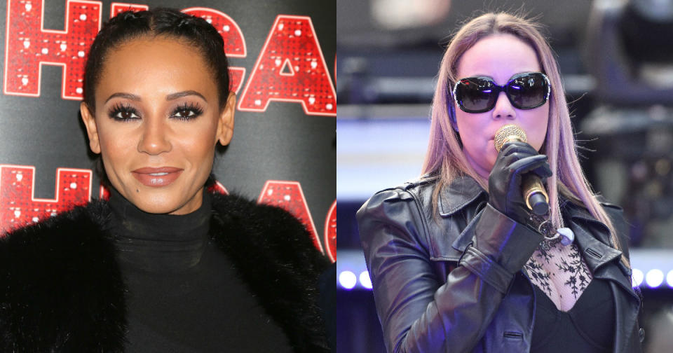 Drama Alert: Mel B speculates over whether Mariah Carey has lost her chops after THAT disastrous NYE performance (Copyright: Startraks Photo/REX/Shutterstock)