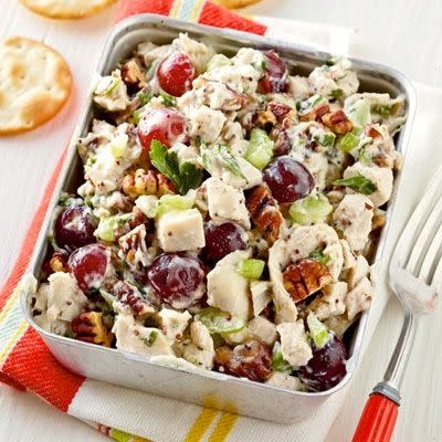 Picnic me happy: poppy seed chicken salad. Photo by Jennifer Davick