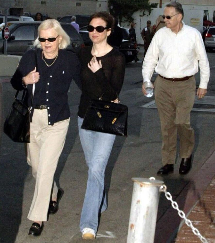 Renée Zellweger with her parents Kjellfrid Irene Andreassen and Emil Erich Zellweger | MB Pictures/Shutterstock