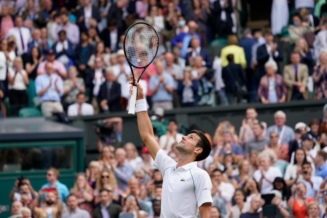 WIMBLEDON FINAL HOMBRES (AP)