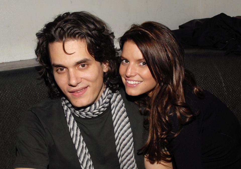 Jessica Simpson and John Mayer in 2006. (WireImage)