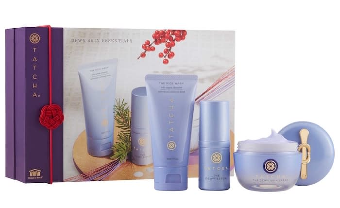 Tatcha Dewy Skin Essentials Set. Image via Sephora.