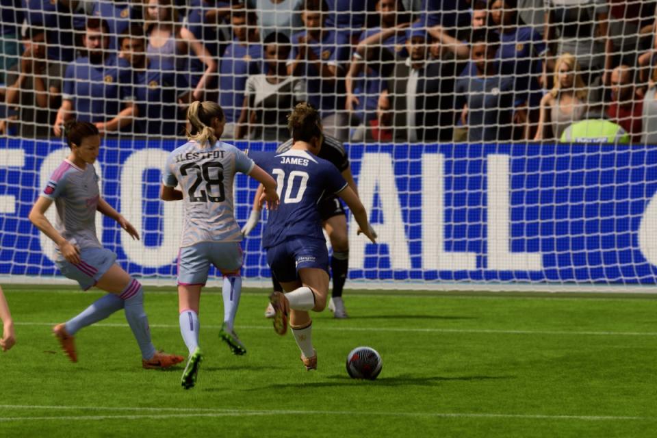 Lauren James delivers another scorcher in EA Sports FC 24 (Electronic Arts Inc.)