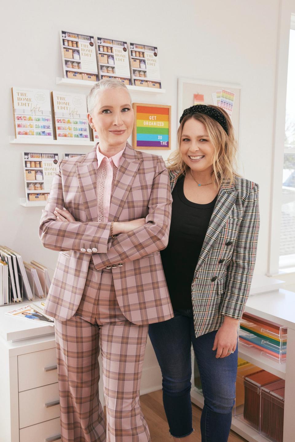 Clea Shearer, left, and Joanna Teplin pose for a portrait to promote their podcast ‘Best Friend Energy’ (Invision)