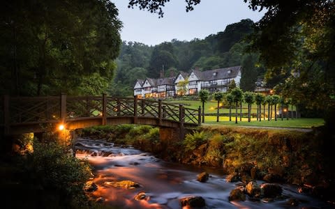 Gidleigh Park, Devon exterior image with river