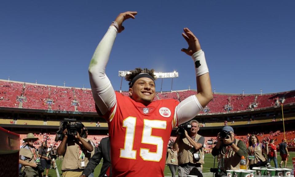 Patrick Mahomes has had a dazzling start to the NFL season