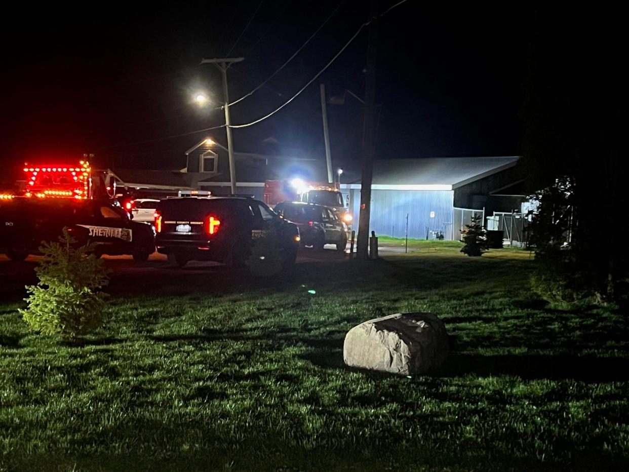 The Swan Boat Club in Berlin Township, where two children were killed and multiple other people were injured Saturday afternoon when a car drove through a building where a birthday party was being held, according to police.