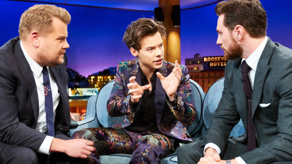 Harry Styles Awkwardly Cringes Over Kendall Jenner Sex Joke On Corden