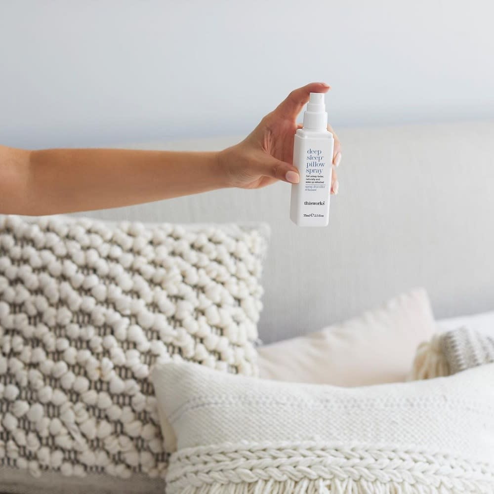 This Works Deep Sleep Pillow Spray helps induce sleep naturally using calming essential oils. ― Picture via Instagram/This Works