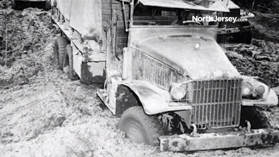 The Red Ball Express, a convoy of mostly African American truck drivers who risked their lives to transport necessities to World War II troops