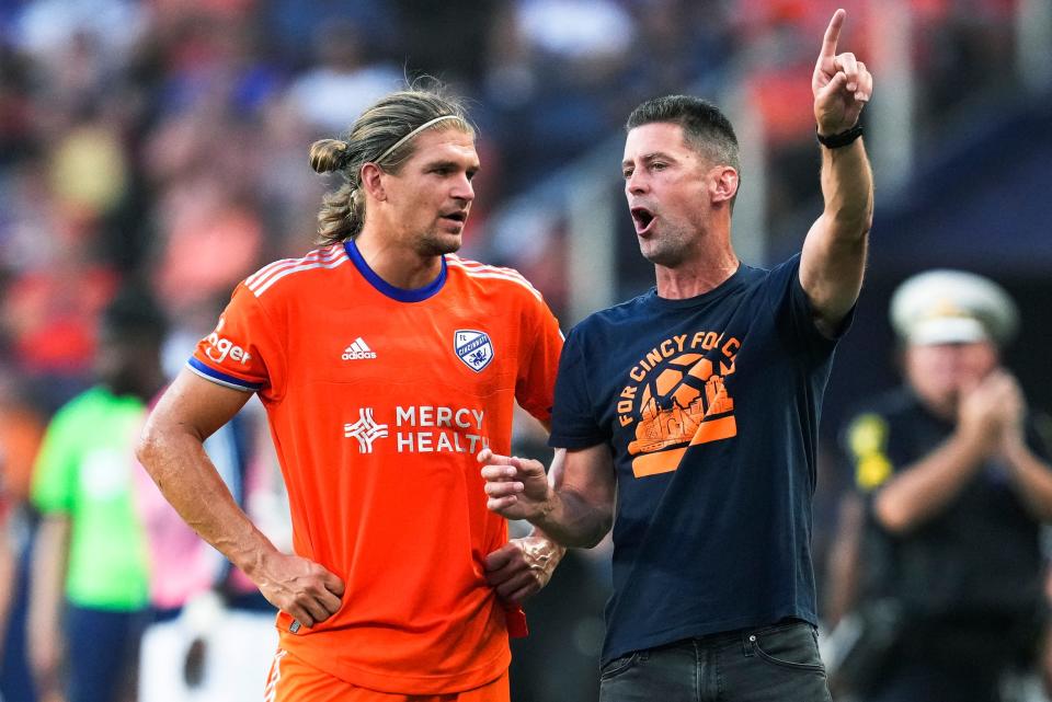 FC Cincinnati can clinch an MLS Cup playoff berth Saturday at TQL Stadium with a win against Chicago Fire FC and help in other matches.