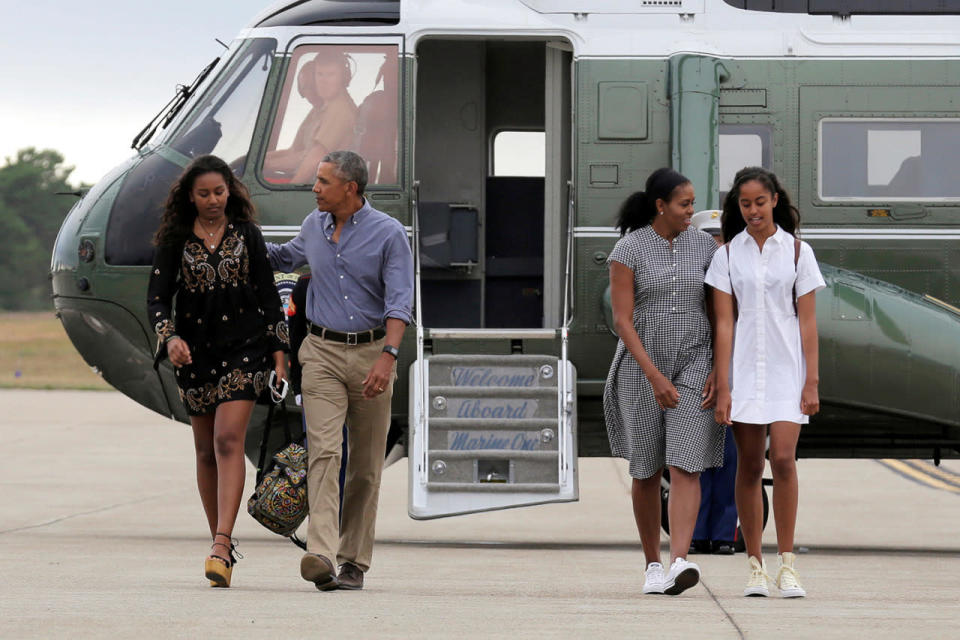 The first family’s summer vacation at Martha’s Vineyard