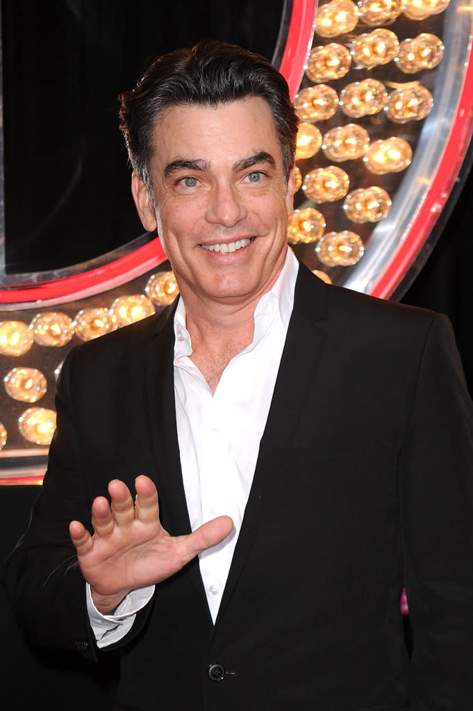 Burlesque LA Premiere 2010 Peter Gallagher