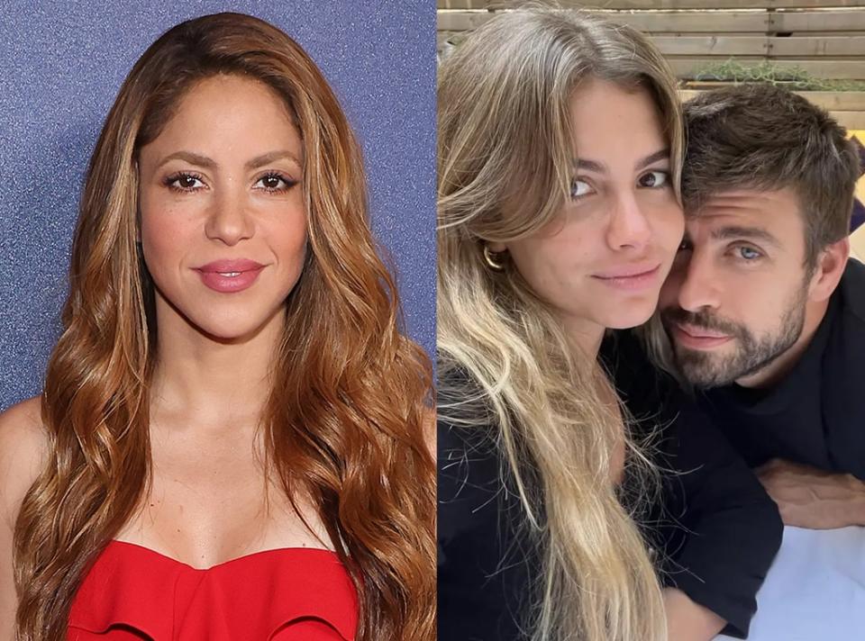 Shakira, Gerard Pique, Clara Chia Marti