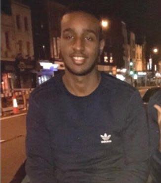 <p>Mr Mohamed died at the scene where he was stabbed in Bartholomew Road, Camden, shortly after the murder of Abdikarin Hassan in Kentish Town. (PA) </p>