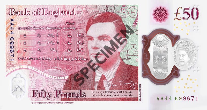 The new £50. Photo: Bank of England