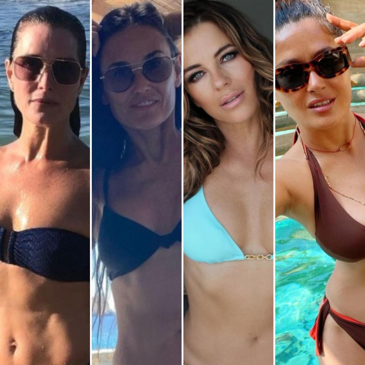 Celebrities Over 50 Flaunting Their Bikini Bodies and Proving Age Is Just a Number image