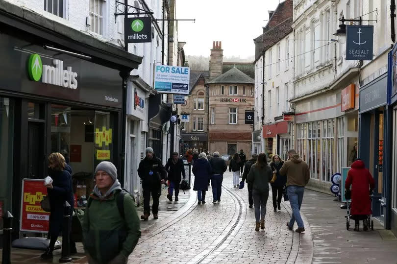 Hexham market town, Northumberland