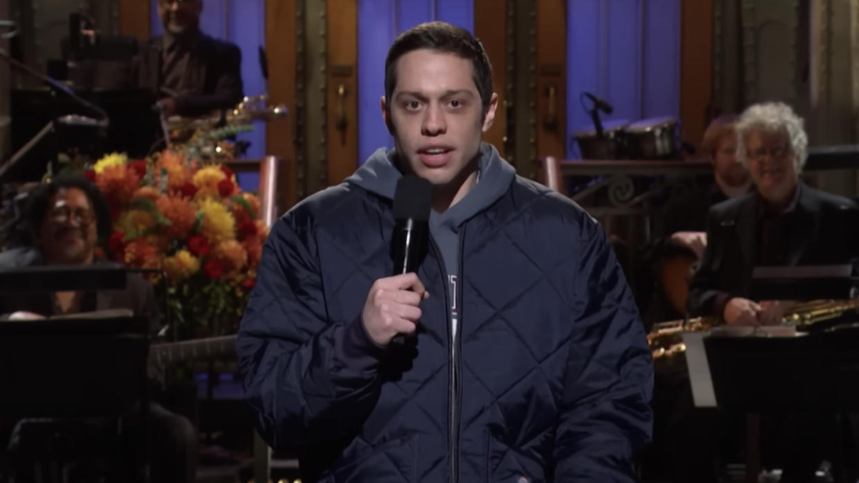  Pete Davidson on SNL. 