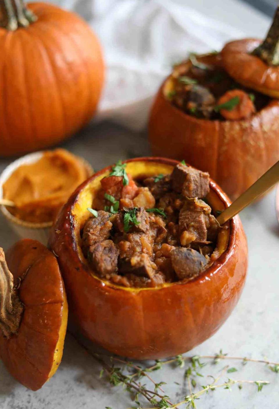 Pumpkin Beef Stew