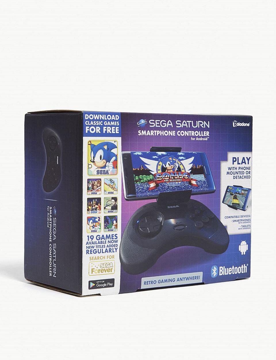 52) Paladone Sega Saturn smartphone controller