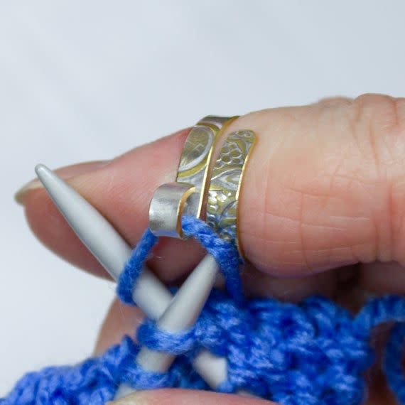 10) Knitting and Crochet Ring