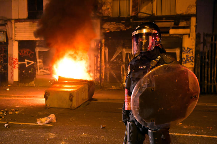 Protesters Clash With Police In Shaftsbury Square Area Of Belfast (Charles McQuillan / Getty Images file )