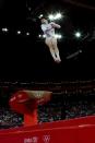 <p>McKayla Maroney Maroney of United States competes on the vault during the Artistic Gymnastics Women’s Vault final on Day 9 of the London 2012 Olympic Games at North Greenwich Arena on August 5, 2012 in London, England. (Photo by Ronald Martinez/Getty Images) </p>