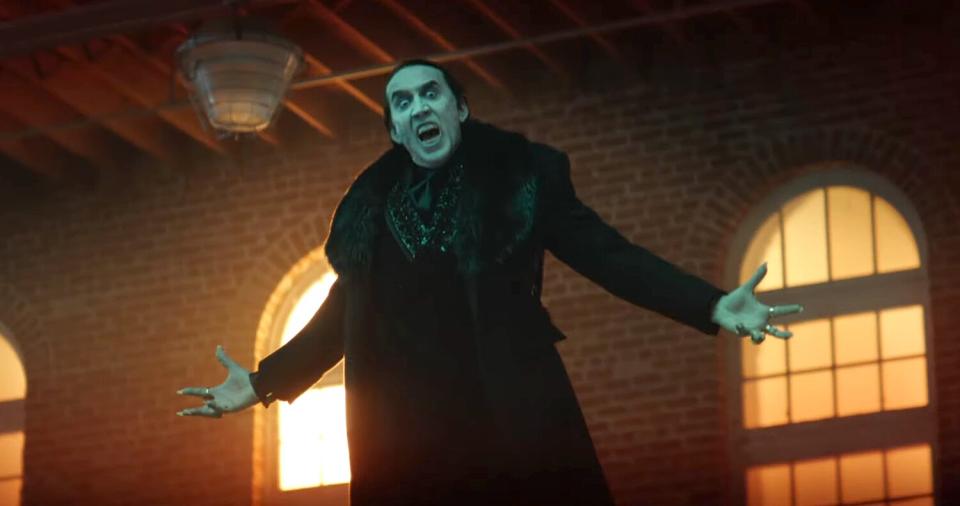 Nicolas Cage is Dracula in Official Renfield Trailer