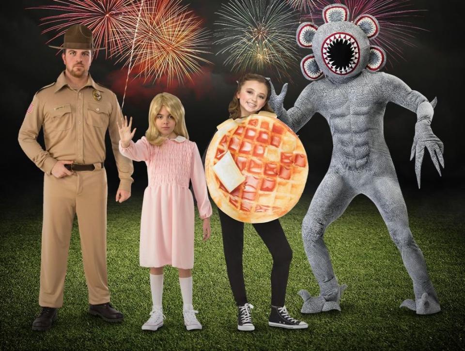 family halloween costumes- Stranger Things Group Costume
