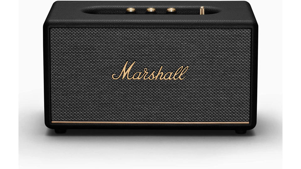 Marshall Stanmore III Homeline Bluetooth 5.2 Speaker, RCA and 3.5 mm inputs - Black (1002585). (Photo: Amazon SG)