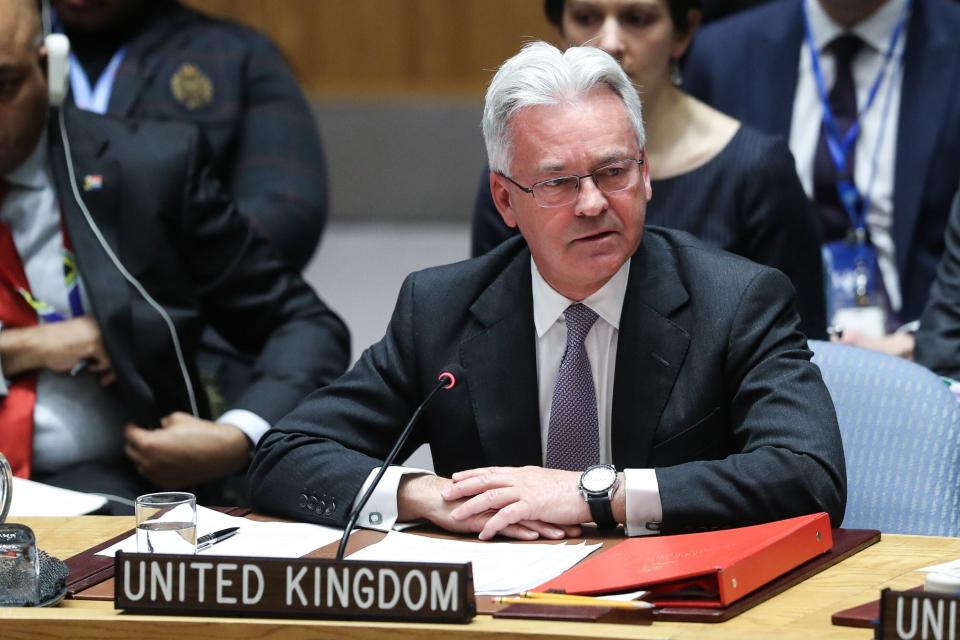 Former foreign office minister Sir Alan Duncan called Trump a "global embarrassment." (Anadolu Agency via Getty Images)