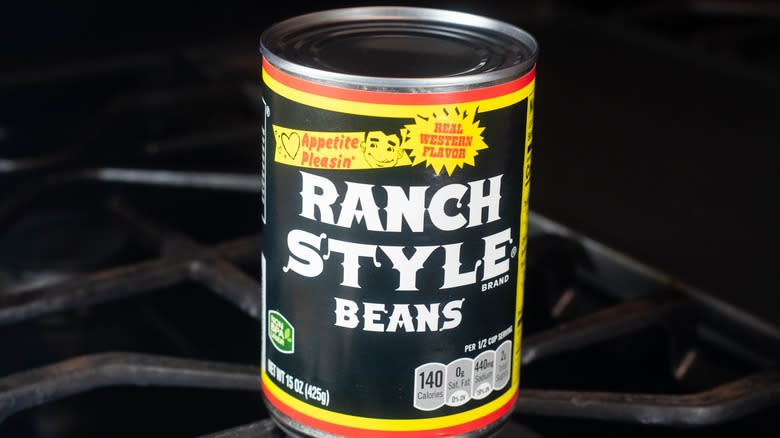 Canned ranch style beans 